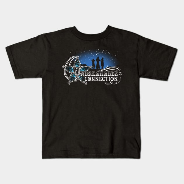 Unbreakable Connection (AQUA) Kids T-Shirt by Nijuukoo